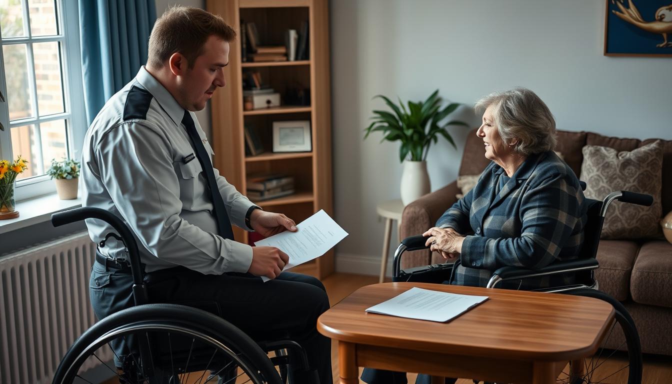 Komornik prowadzący postępowanie wobec osoby niepełnosprawnej