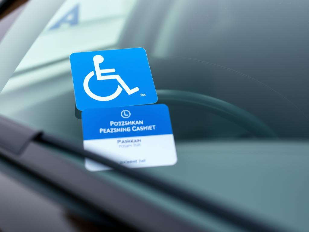 Karta parkingowa dla osób z niepełnosprawnością 02-P Karta parkingowa dla osób z niepełnosprawnością 02-P