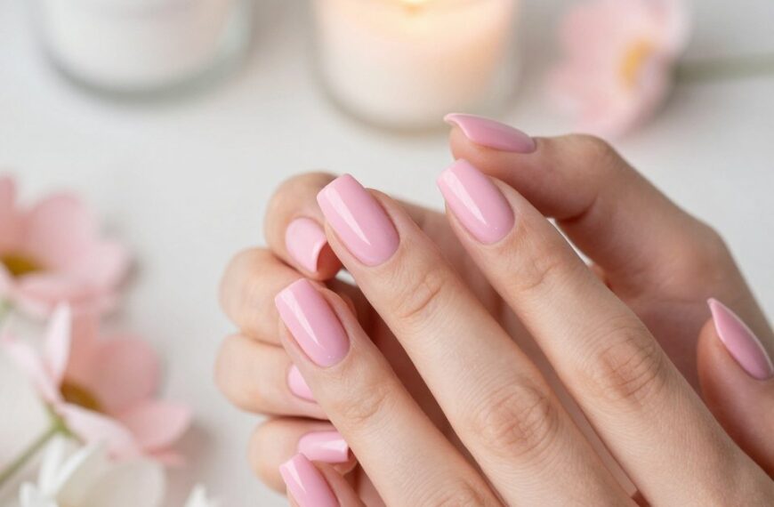 Różowy Manicure: Od Pudrowego Różu po Neonową Fuksję (Galeria)