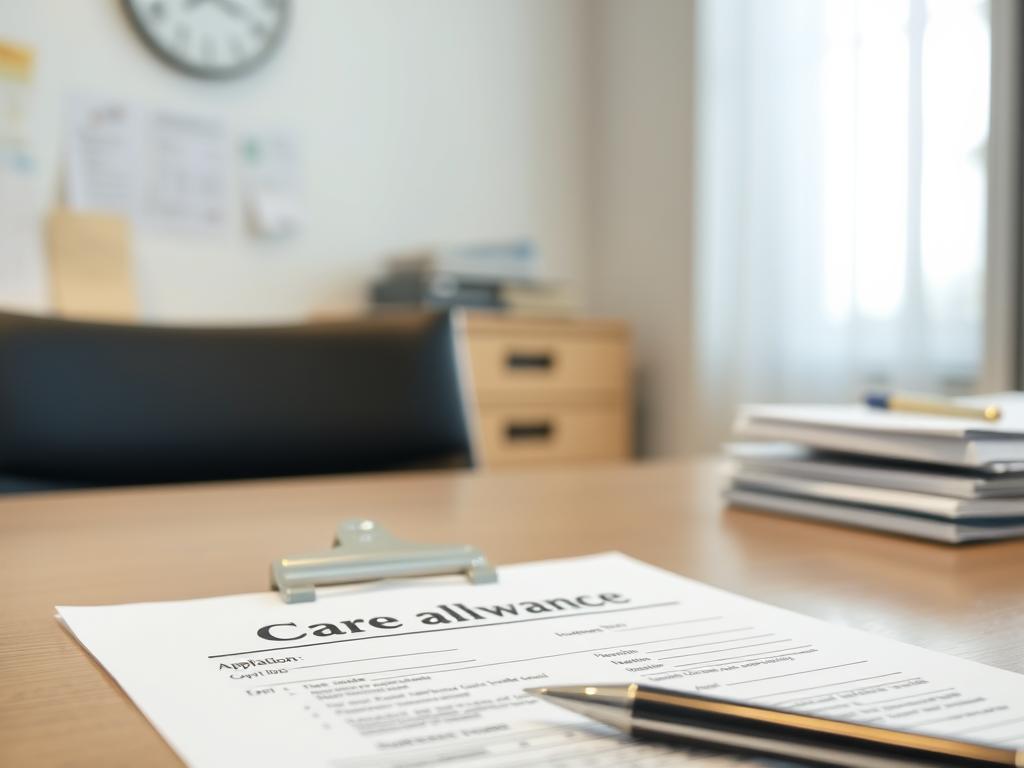 Formularz wniosku o zasiłek pielęgnacyjny dla osoby z depresją