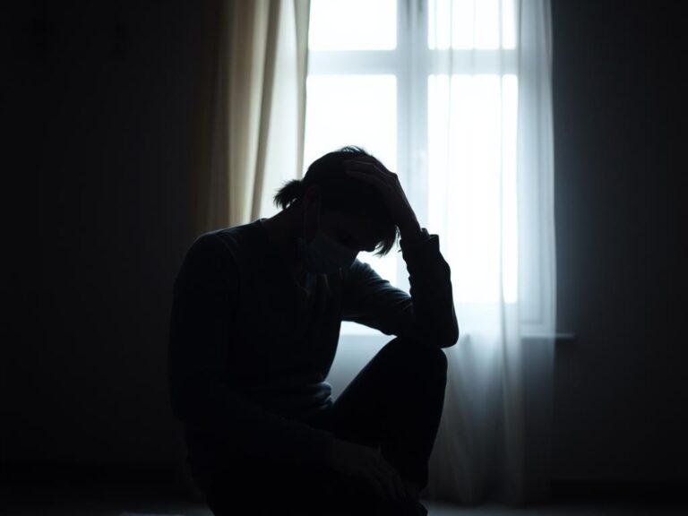 Osoba cierpiąca na depresję - renta na depresję może być przyznana w ciężkich przypadkach