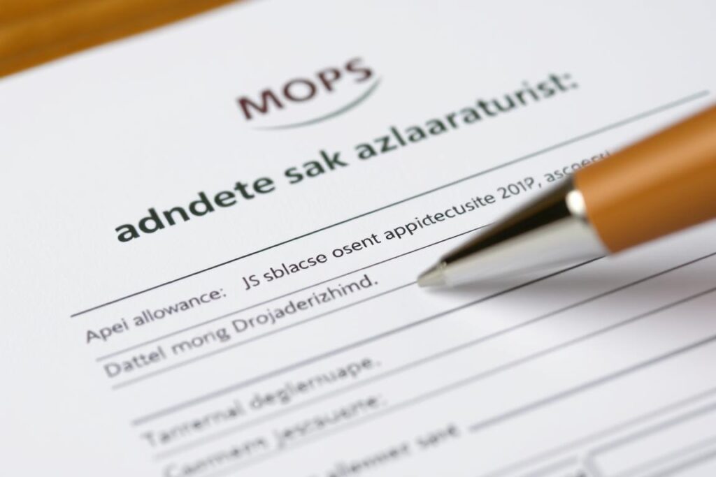 Zasiłek pielęgnacyjny dla osoby niepełnosprawnej - formularz wniosku